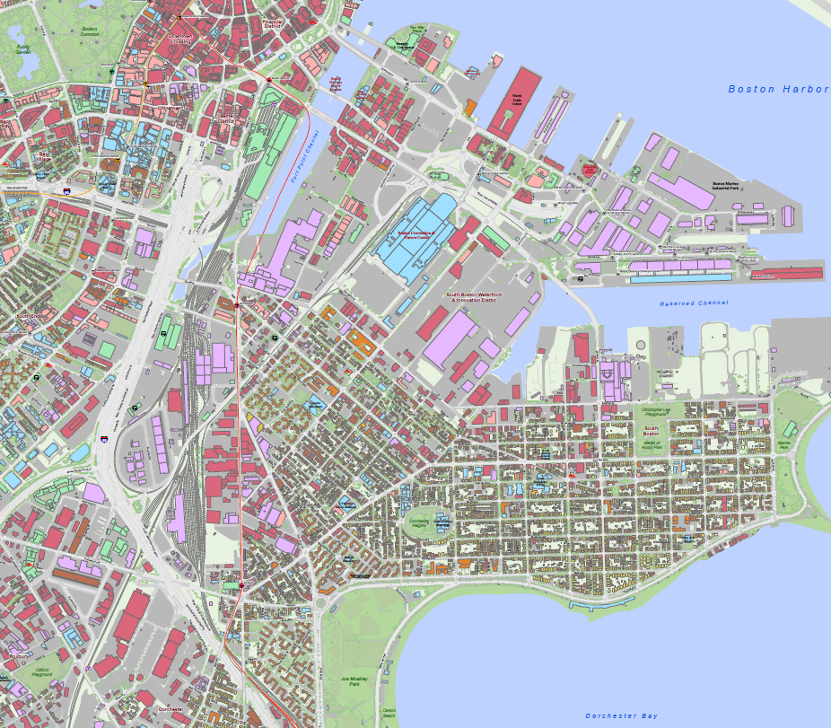 Neighborhood Maps Boston Planning Development Agency