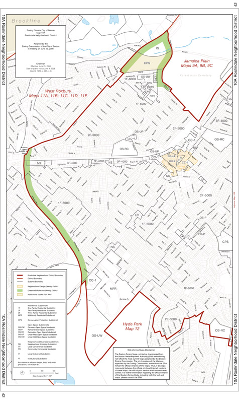 Pembroke Ma Zoning Map Zoning Maps | Boston Planning & Development Agency