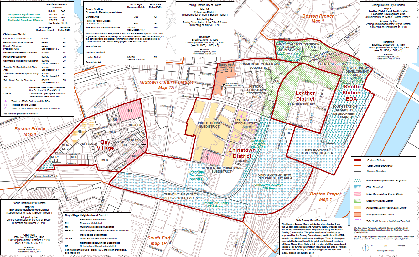 Zoning Maps  Boston Planning & Development Agency